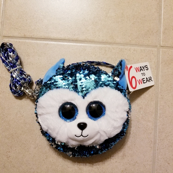 🎄NWT🎄 TY GIRLS SEQUIN CHANGE PURSE - Picture 9 of 15